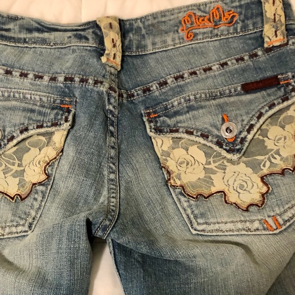 Miss Me Lace Embellished Bermuda Shorts - Picture 3 of 12